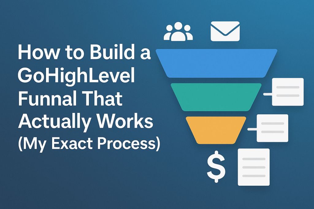 How to Build a GoHighLevel Funnel That Actually Works (My Exact&nbsp;Process)